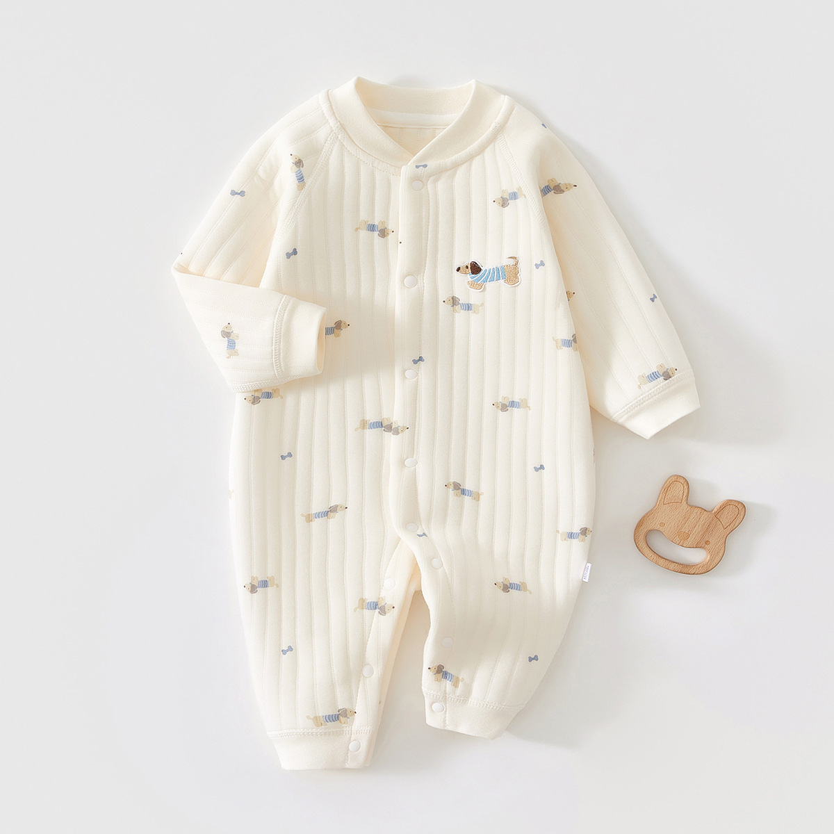 Winter Clothing For 1 Year Old Girl - AYNIGIELL Autumn and Winter Newborn Jumpsuit,