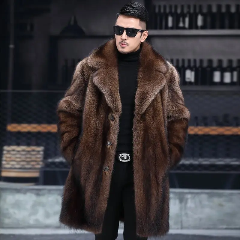 Winter Clothing Brands - Luxury Brand Men's Clothing Fur Jackets