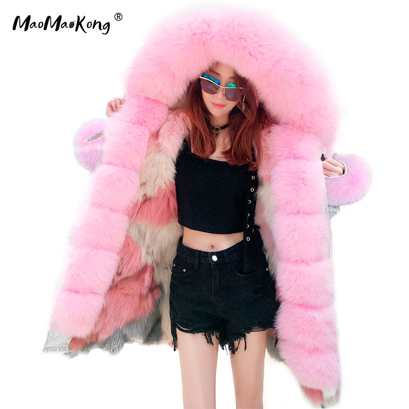 Winter Clothing Brands - MAOMAOKONG Brand Long Winter Jacket Women