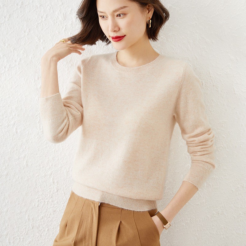 Winter Clothing Sale Women - Women's Winter Round Neck Slim Fit