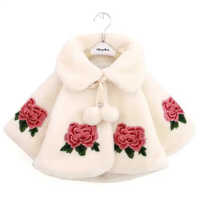 Winter Clothing Kids - Baby Girl Cloak Outerwear Spring Autumn