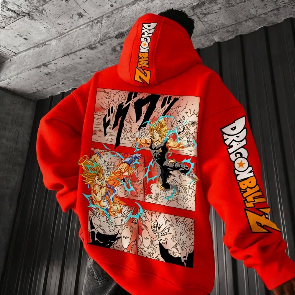 Winter Clothing Brands - Dragon Ball Comics Co Branded Printed
