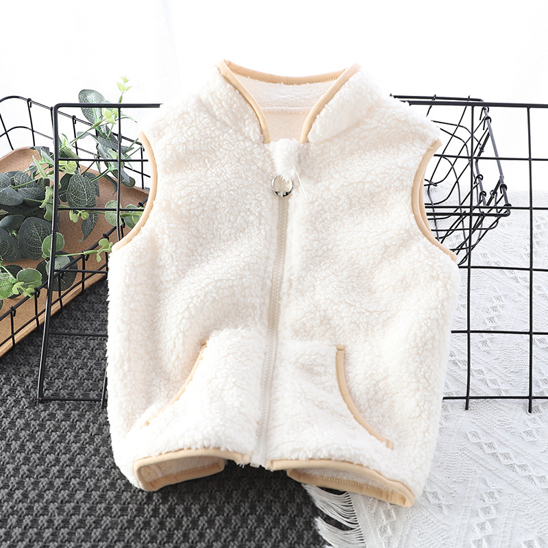 Winter Clothing For 1 Year Old Girl - Boys Flannel Vest Children Clothing 2024