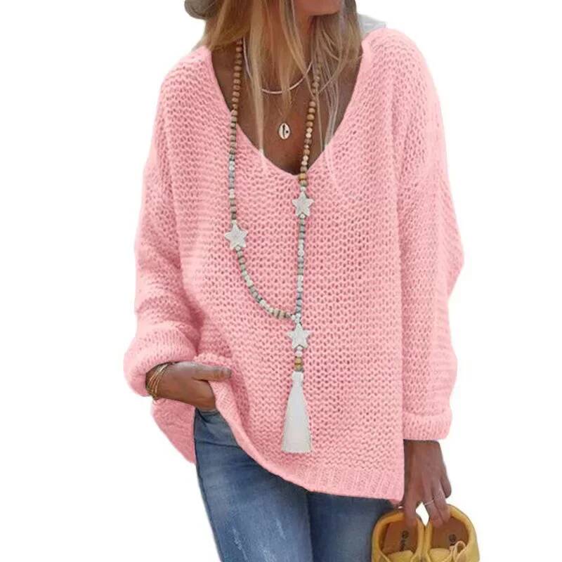 Winter Under Clothing - 2026 New Women's Knitted V-Neck Long