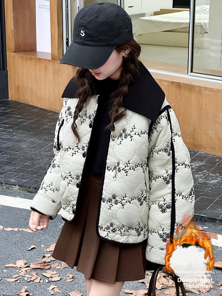 Winter Under Clothing - Girls Winter Thiened Cotton Jaet Faionable
