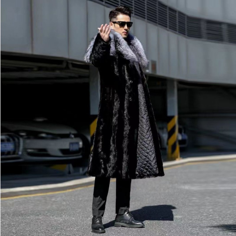 Men's Faux Mink Coat Winter Lo - огляд і ціна Winter Clothing Brands