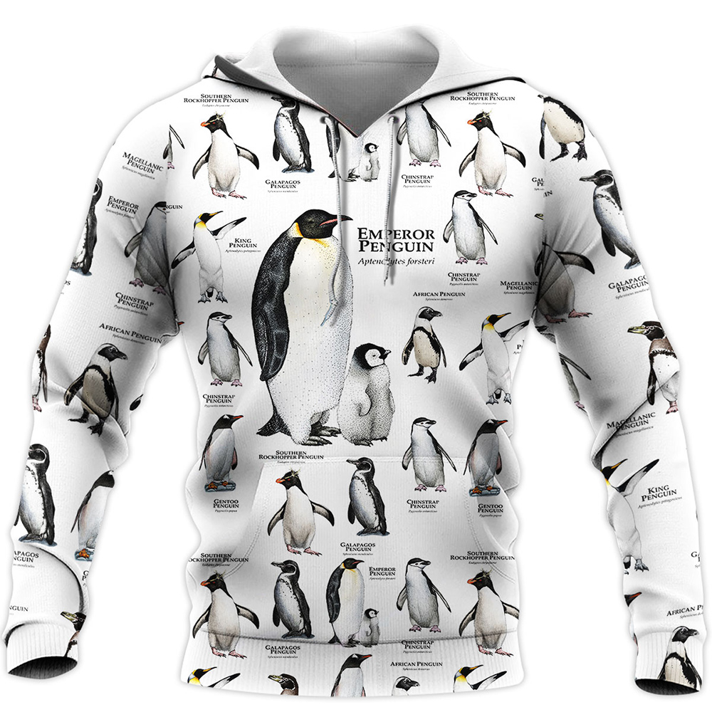 Cute Animal Penguins Type 3d P - огляд і ціна Winter Clothing Types