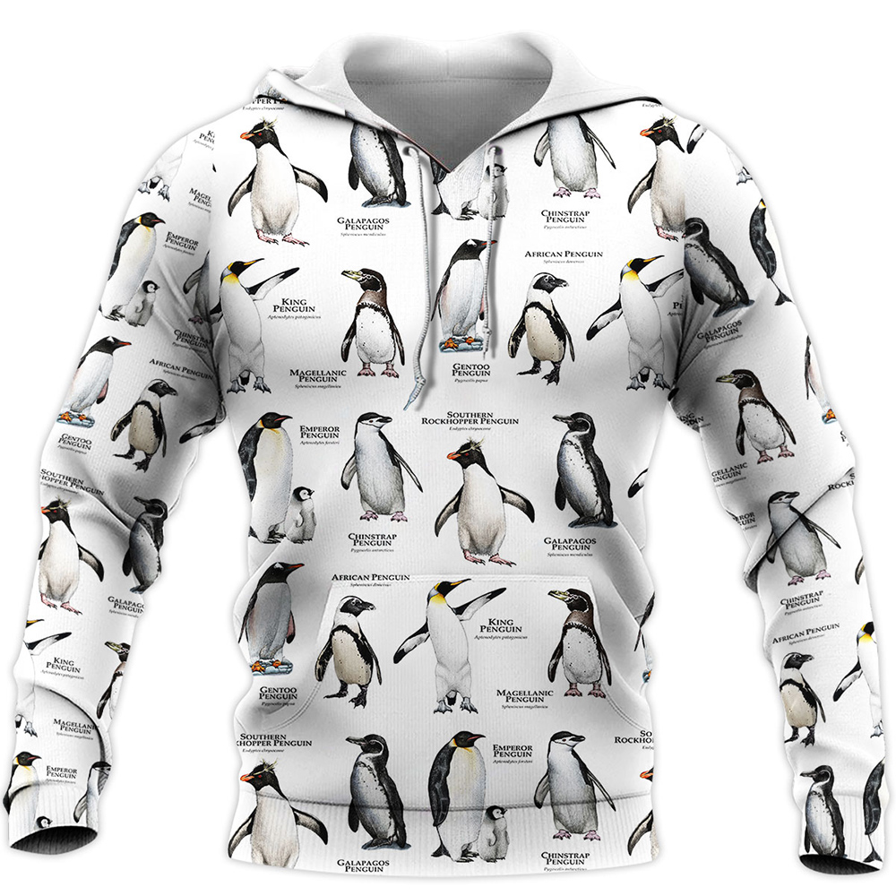 Cute Animal Penguins Type 3d P - огляд і ціна Winter Clothing Types