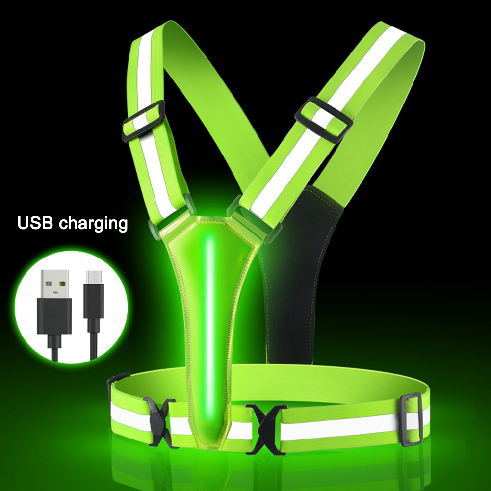 LED Running Vest USB Rechargea - огляд і ціна Winter Clothing Kids
