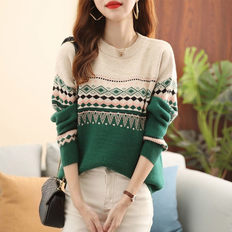 Round O Neck Ladies Pullovers  - огляд і ціна Winter Clothing Sale Women