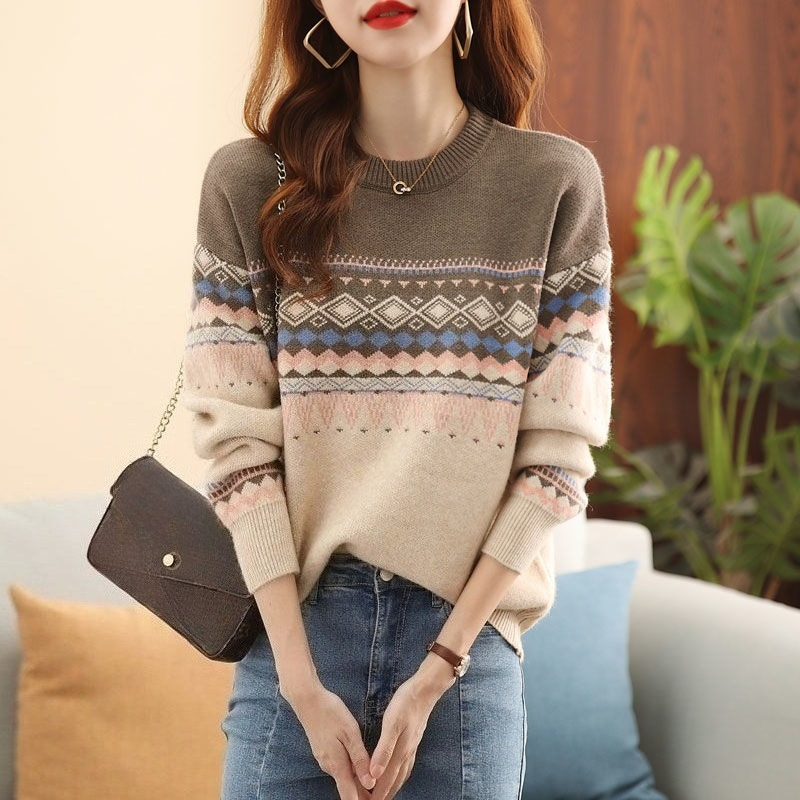 Round O Neck Ladies Pullovers  - огляд і ціна Winter Clothing Sale Women