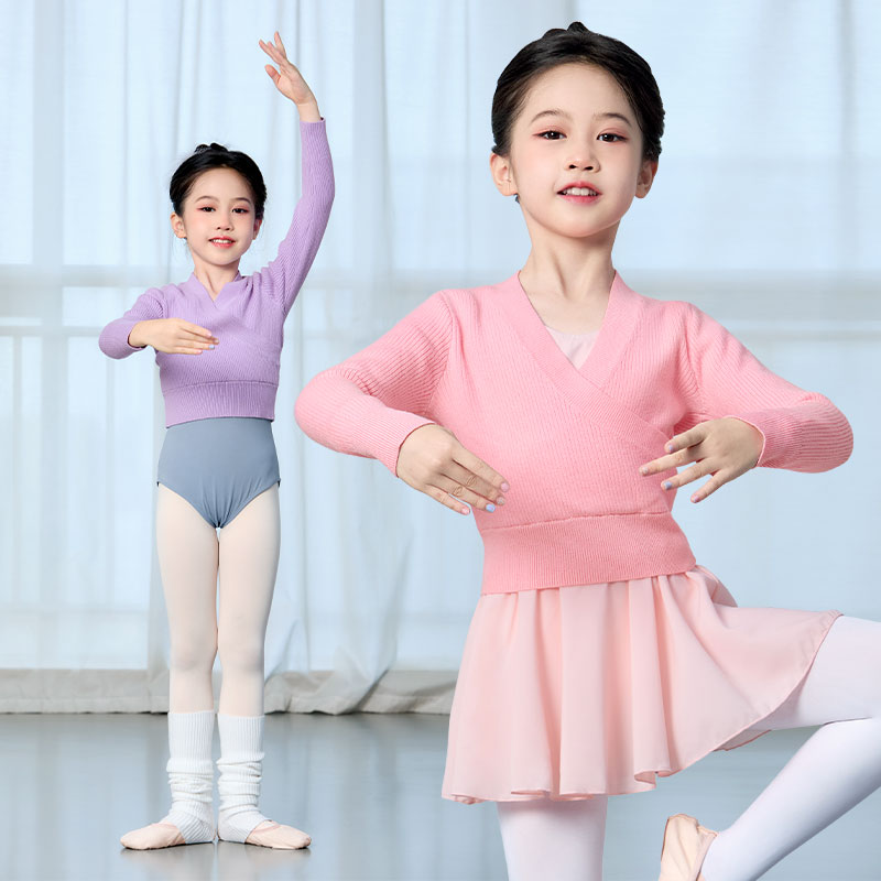 Girls Ballet Sweater Kids Danc - огляд і ціна Winter Clothing Kids