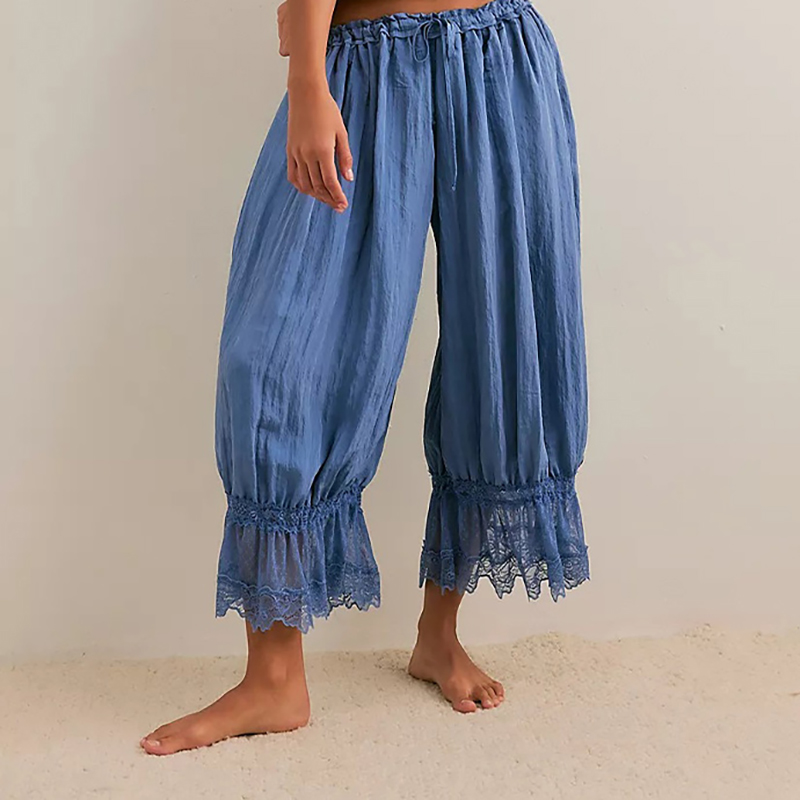 Women Lace Trim Pants Vintage  - огляд і ціна Winter Under Clothing