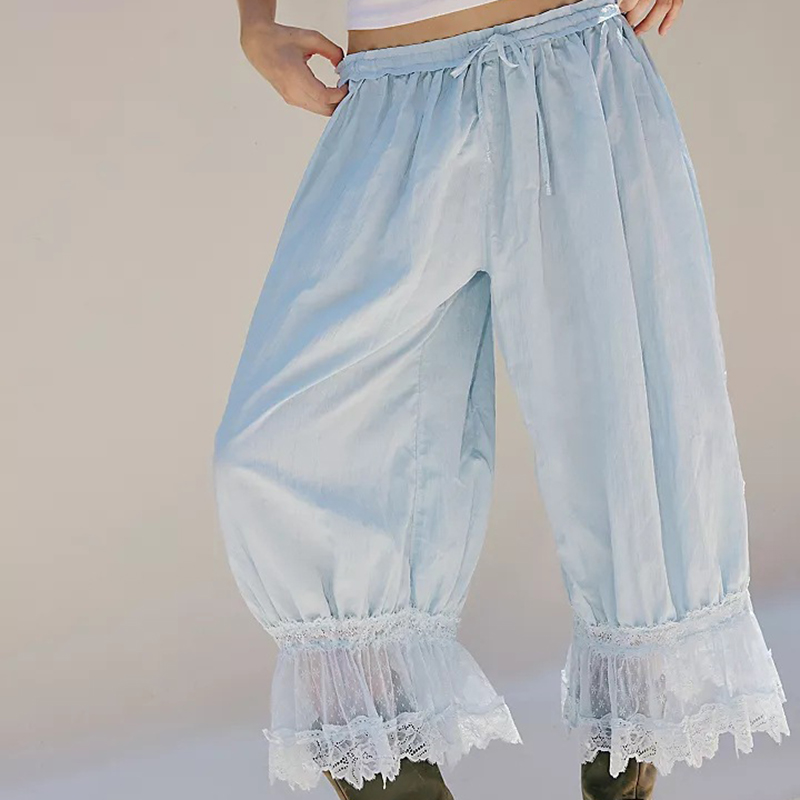 Women Lace Trim Pants Vintage  - огляд і ціна Winter Under Clothing