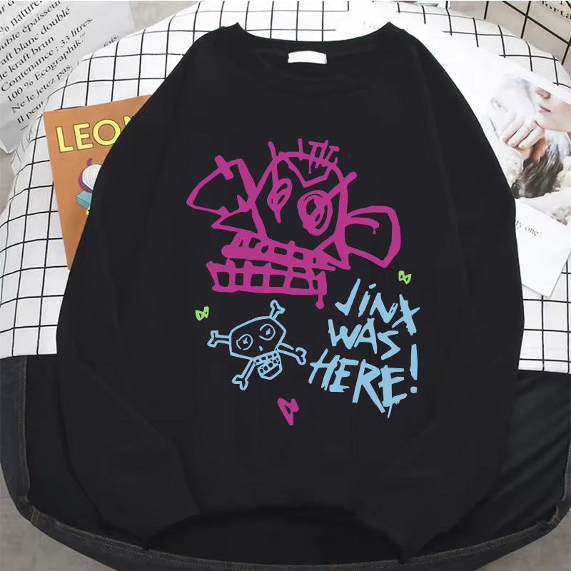 Jinx Arcane Hoodie Hot Anime W - огляд і ціна Winter Under Clothing