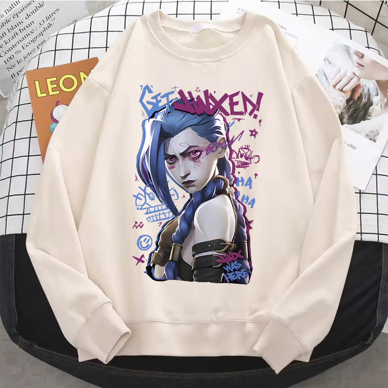 Jinx Arcane Hoodie Hot Anime W - огляд і ціна Winter Under Clothing