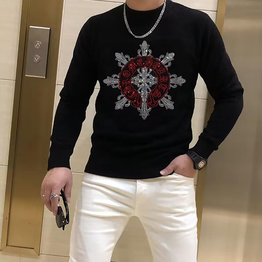 Men's Sweater Pullover Trendy  - огляд і ціна Winter Clothing English
