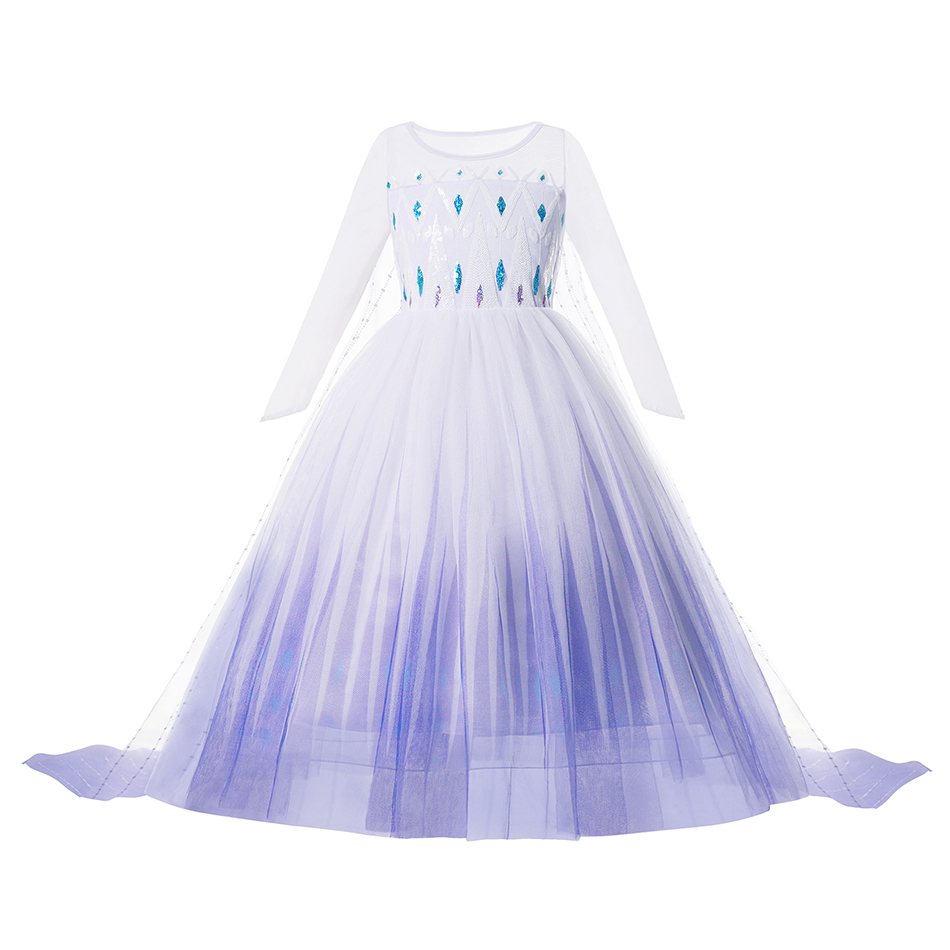 2025 Elsa Carnival Cosplay Cos - огляд і ціна Winter Clothing Kids