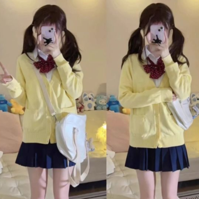 Yellow Knitted Cardigan Coat W - огляд і ціна Yellow Winter Clothing