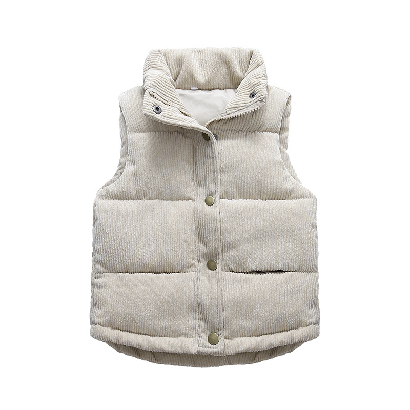 Kids Boys Girls Corduroy Vests - огляд і ціна Winter Clothing Kids