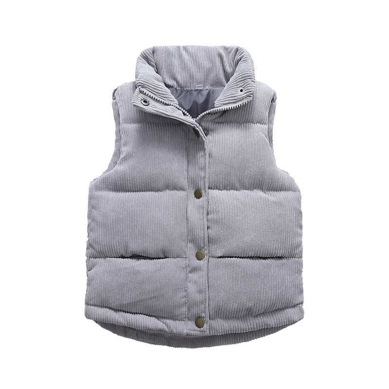 Kids Boys Girls Corduroy Vests - огляд і ціна Winter Clothing Kids
