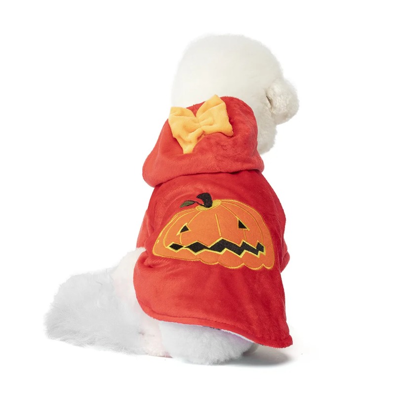 Pet new outfit pumpkin festiva - огляд і ціна Winter Clothing Photo