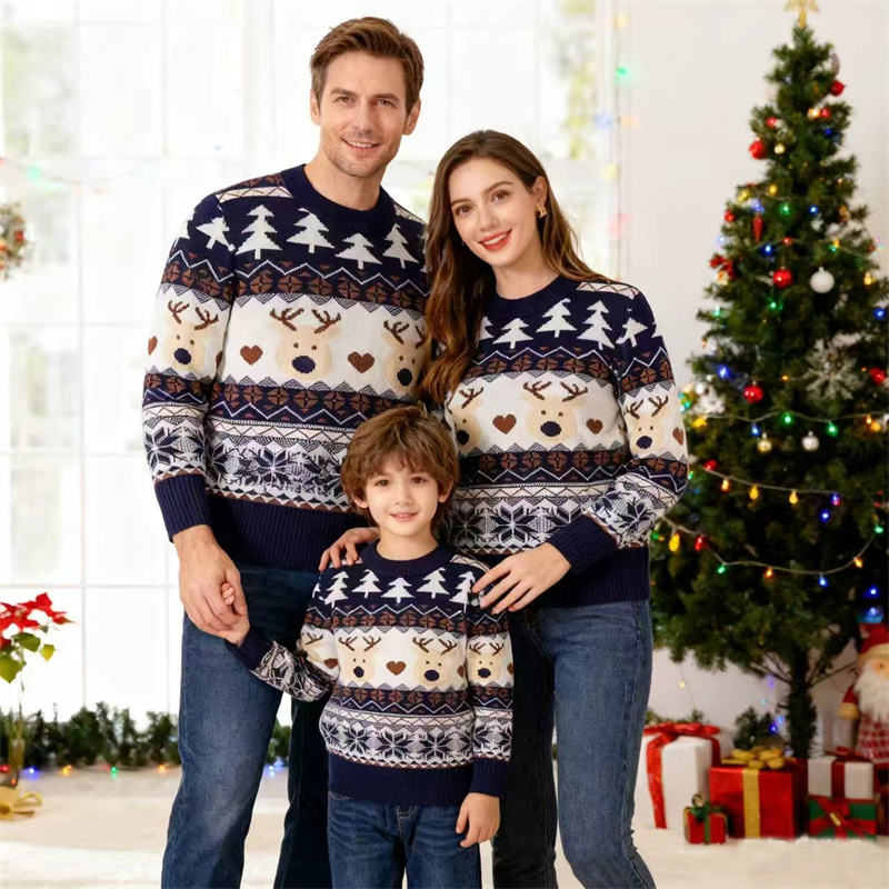 Christmas Family Sweaters Pare - огляд і ціна Winter Clothing Kids