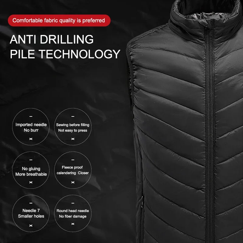 PHMAX Heated Vest Winter Warm  - огляд і ціна Winter Under Clothing