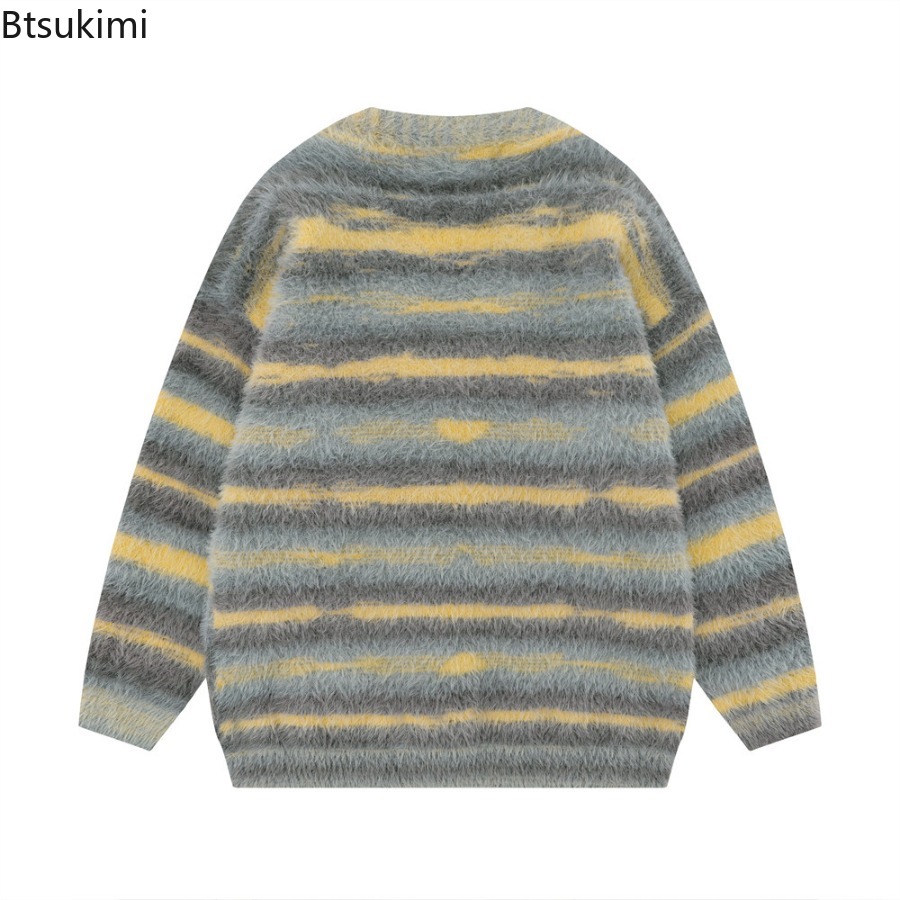 Men's Yellow Striped Thickened - огляд і ціна Yellow Winter Clothing