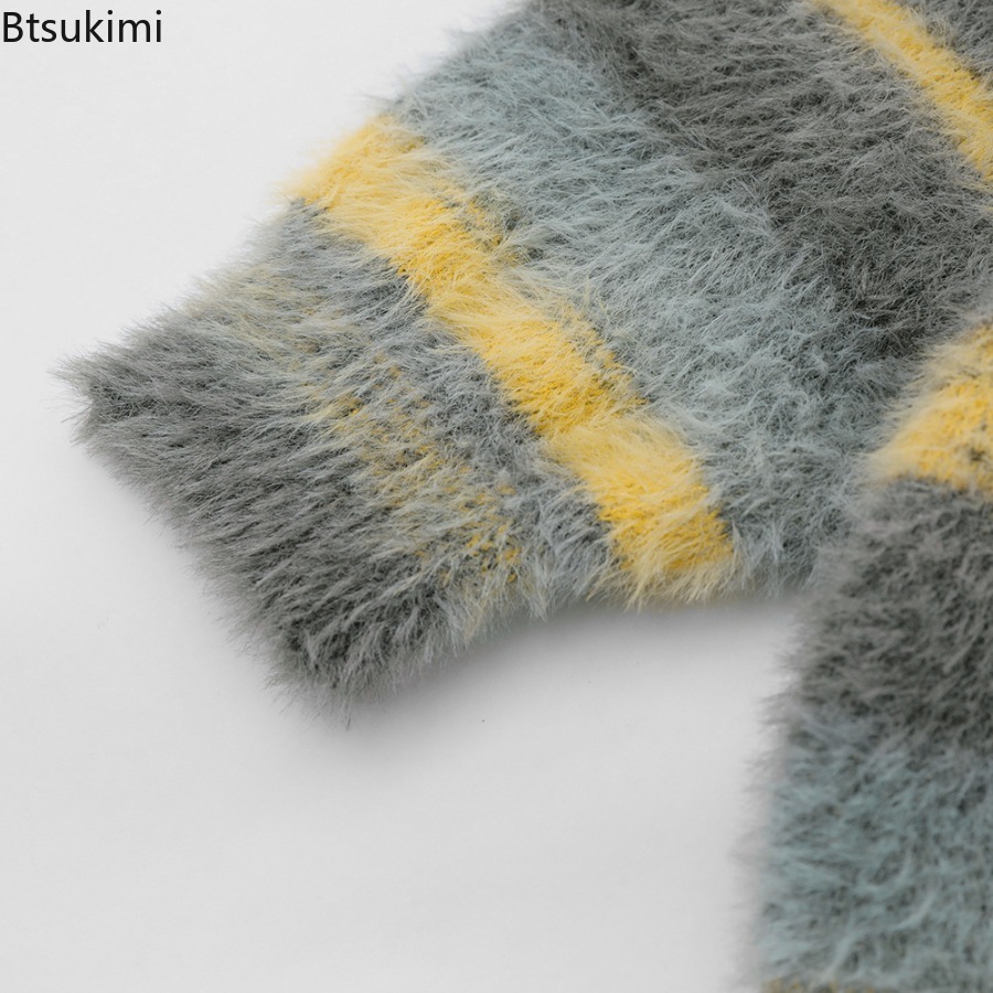 Men's Yellow Striped Thickened - огляд і ціна Yellow Winter Clothing