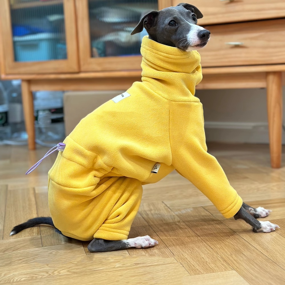 Warm Yellow Fleece Sweater for - огляд і ціна Yellow Winter Clothing