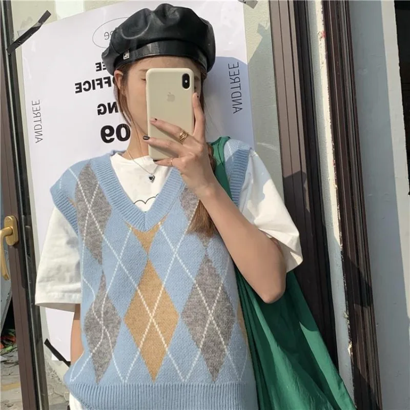 Knit Vests for Women V-Neck Pu - огляд і ціна Winter Clothing Sale Women
