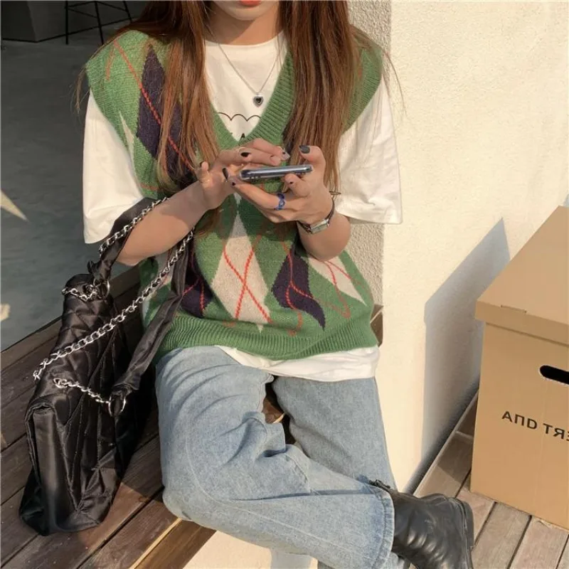 Knit Vests for Women V-Neck Pu - огляд і ціна Winter Clothing Sale Women