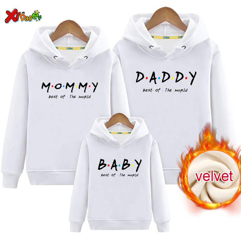 Family Outfit Matching Hoodie  - огляд і ціна Winter Clothing Kids