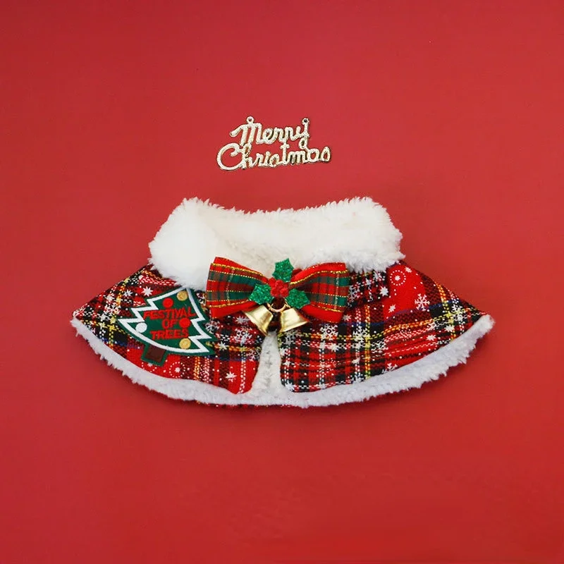 Warm Teddy Collar Pet Scarf Ca - огляд і ціна Winter Clothing English