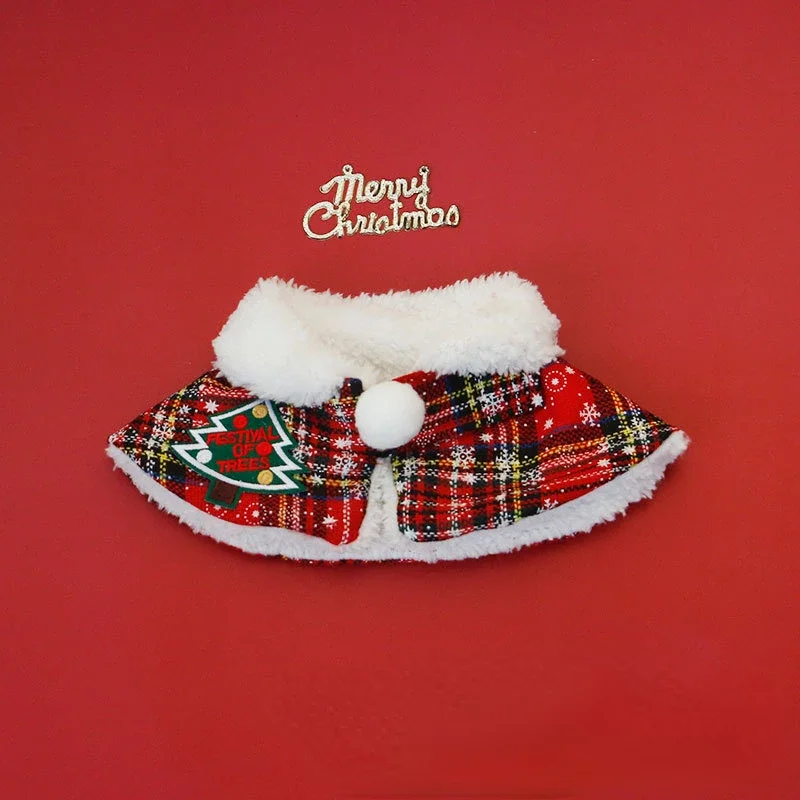 Warm Teddy Collar Pet Scarf Ca - огляд і ціна Winter Clothing English