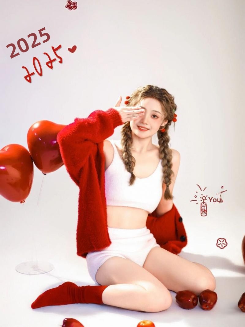 New Autumn Winter Red Sweater  - огляд і ціна Winter Clothing Photo
