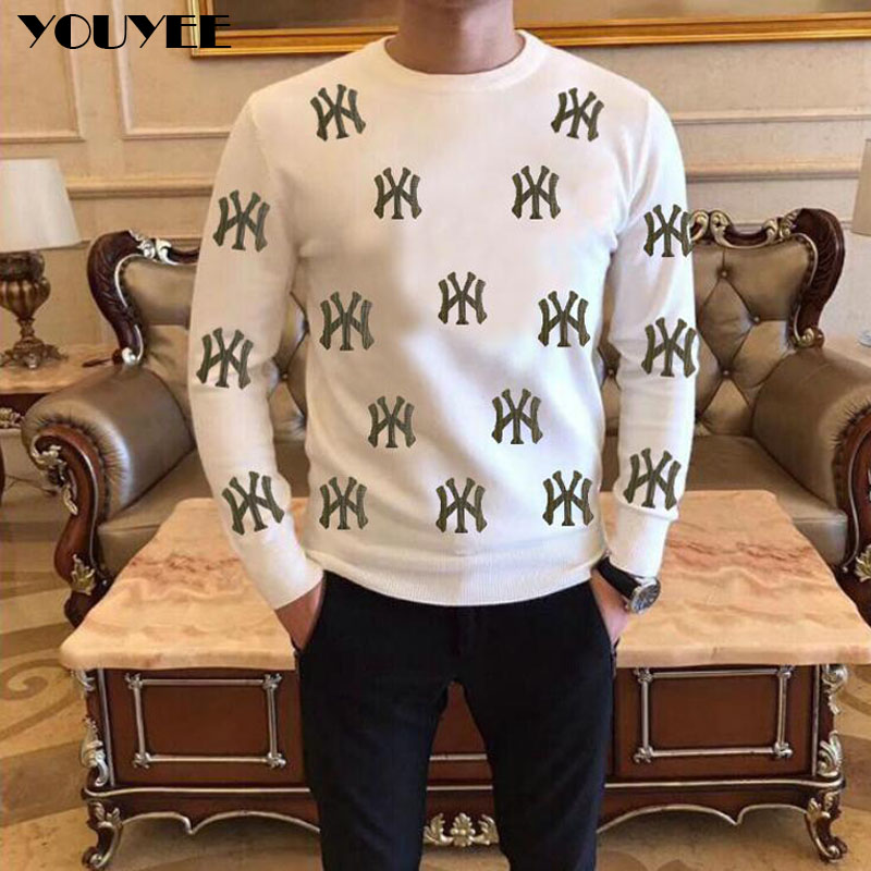 Men Sweater Casual Fashion Hot - огляд і ціна Winter Clothing English