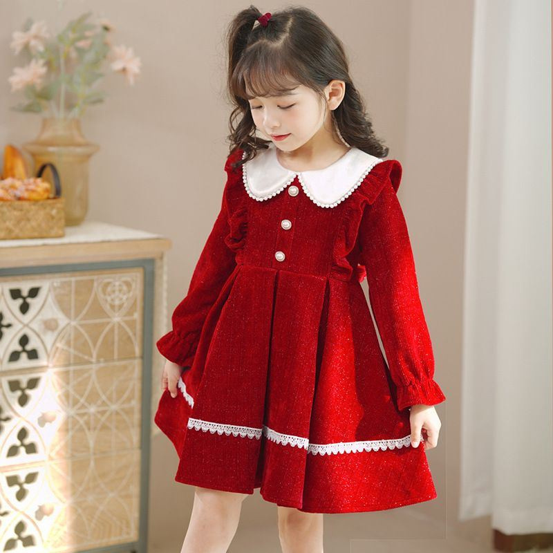 Baby Girls Sweet Dresses 2024  - огляд і ціна Winter Clothing For 1 Year Old Girl