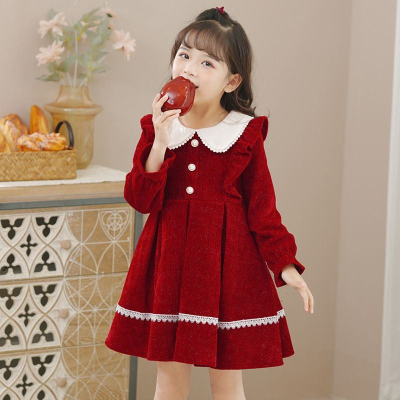 Baby Girls Sweet Dresses 2024  - огляд і ціна Winter Clothing For 1 Year Old Girl