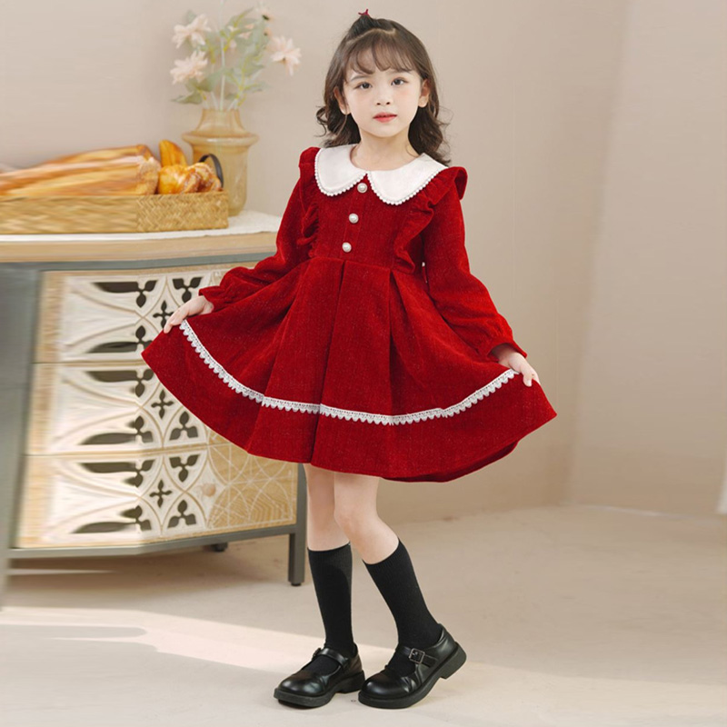 Baby Girls Sweet Dresses 2024  - огляд і ціна Winter Clothing For 1 Year Old Girl