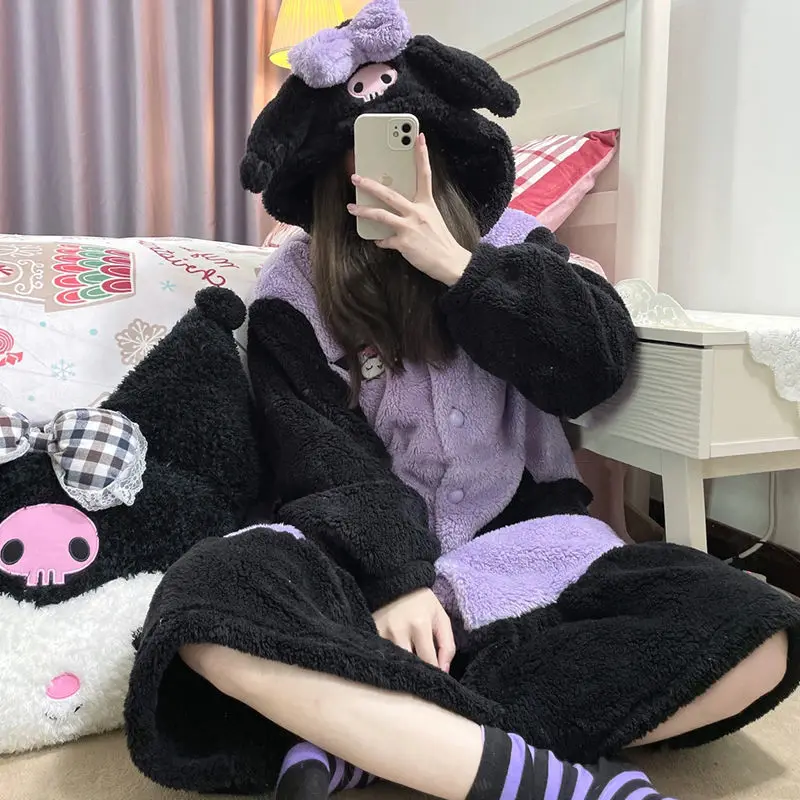 2Pcs Hello Kittys Plush Pajama - огляд і ціна Winter Clothing Kids