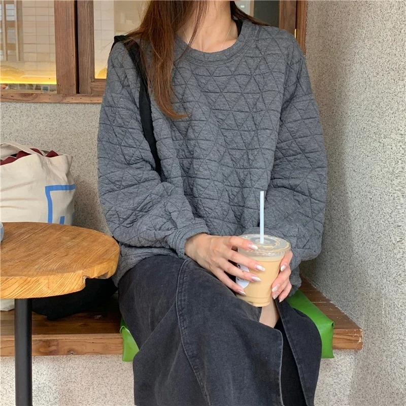 Loose Sweatshirt Female Winter - огляд і ціна Yellow Winter Clothing